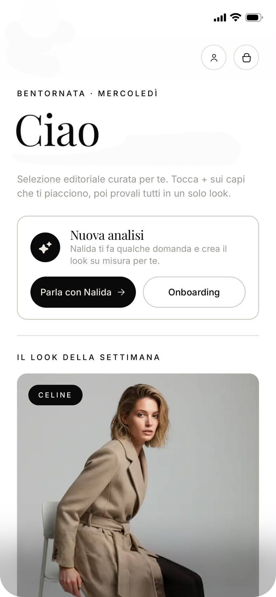 Il look della settimana