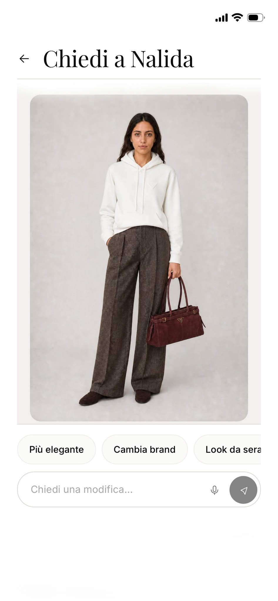 Un nuovo look