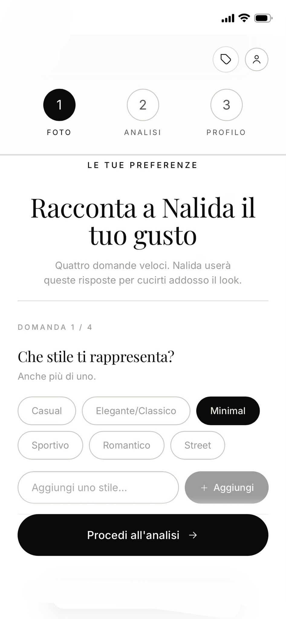Il tuo gusto